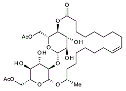 Lactonic (di-acetylated) Sophorolipids 148409-20-5